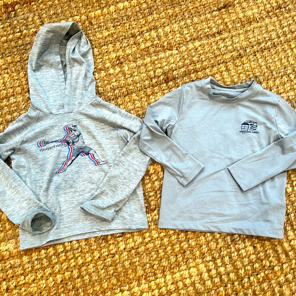 Vineyard vines toddler boys lacrosse shirts